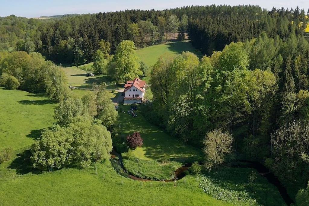 Wald-Apartment Limabach - Oberfrohna Dış mekan fotoğraf